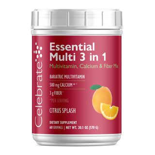 Essential Multi 3 az 1-ben multivitamin kalciummal, Drink Mix