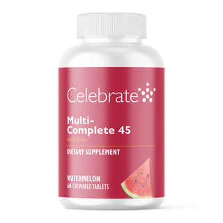 Multivitamín Multi-Complete 45 Bariatric na žuvanie s obsahom železa 