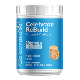 Celebrate® ReBuild Protein + Probiotic, pulbere