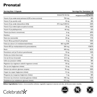 Bariatric Prenatális vitamin vassal, kapszula