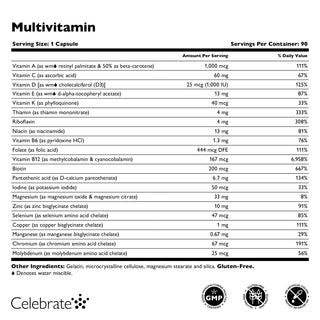 Multivitamine bariatrice fără fier Capsule