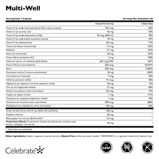 Kapsuly s multivitamínmi Multi-Well 