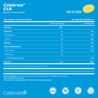 Celebrate® CLR 20g Protein-Wasser