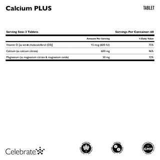 Calcium PLUS - Citrát vápenatý, tablety