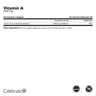 A-vitamin 3.000mcg (10.000 NE) 