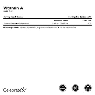 A-vitamin 7500mcg (25.000 NE) 