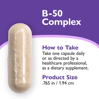 Complex de vitamina B-50, capsulă