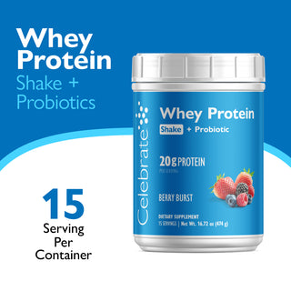 Celebrate® ReBuild Protein + Probiotic, pulbere