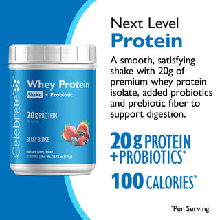 Celebrate® ReBuild Protein + Probiotic, pulbere