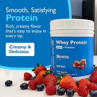 Celebrate® ReBuild Protein + Probiotic, pulbere