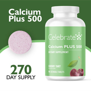 Calciu PLUS 500, masticabil