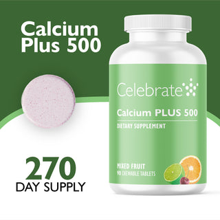 Calciu PLUS 500, masticabil