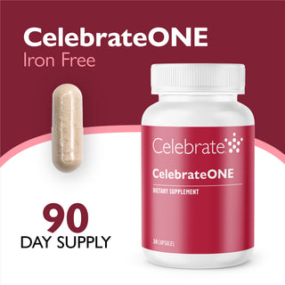CelebrateONE O dată pe zi Bariatric Multivitamine fără fier, Capsule
