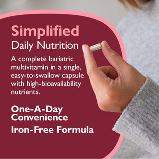 CelebrateONE O dată pe zi Bariatric Multivitamine fără fier, Capsule