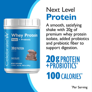 Celebrate® ReBuild Protein + Probiotic, pulbere