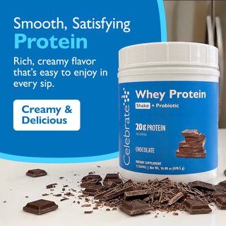 Celebrate® ReBuild Protein + Probiotic, pulbere