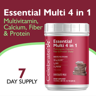 Essential Multi 4 în 1 Multivitamine cu calciu + proteine, pulbere