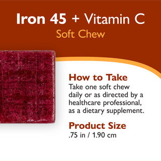 Fier 45 mg + vitamina C, comprimate moi
