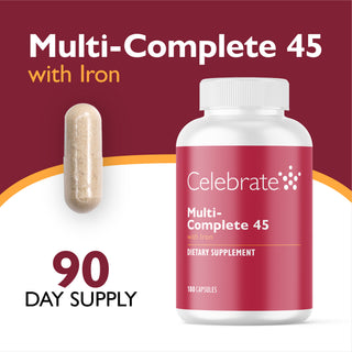 Multi-Complete 45 Bariatric Multivitamine cu fier, capsule