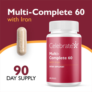 Multi-Complete 60 Bariatric Multivitamine cu fier, capsule