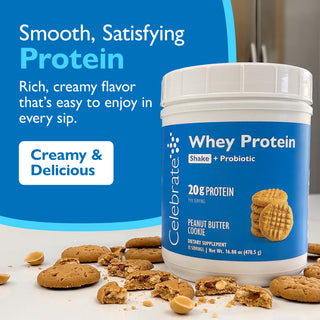 Celebrate® ReBuild Protein + Probiotic, pulbere