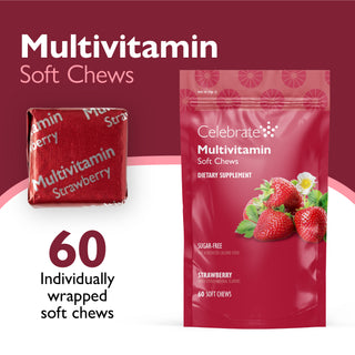 Multivitamine bariatrice fără fier, mestecat moale
