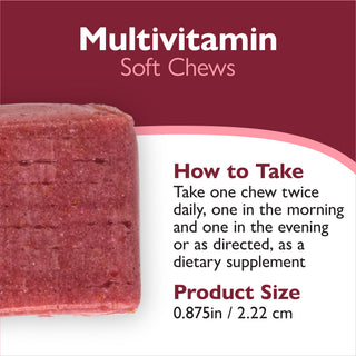 Multivitamine bariatrice fără fier, mestecat moale