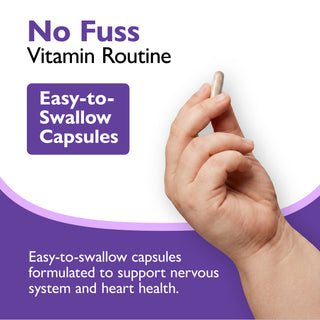 Tiamină Vitamina B1, 100 mg, Capsule