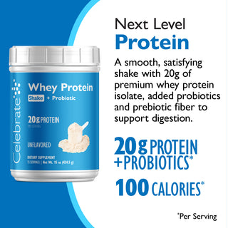 Celebrate® ReBuild Protein + Probiotic, pulbere