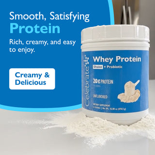 Celebrate® ReBuild Protein + Probiotic, pulbere