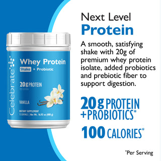 Celebrate® ReBuild Protein + Probiotic, pulbere