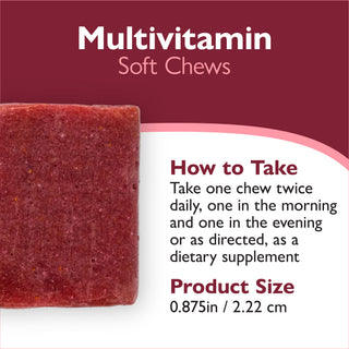 Multivitamine bariatrice fără fier, mestecat moale