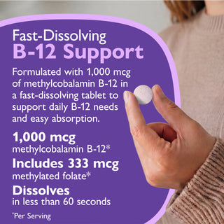Vitamina B-12, Quick-Melt