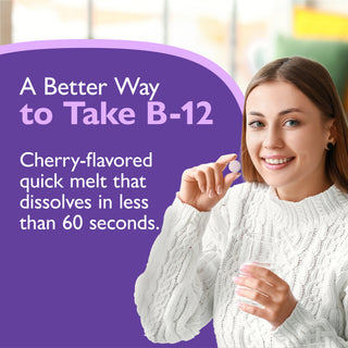 Vitamina B-12, Quick-Melt