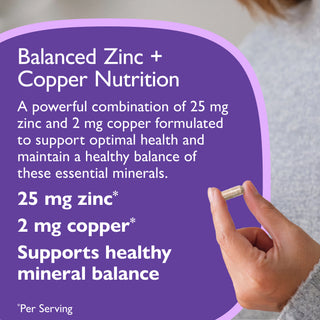 Zinc plus cupru, capsule