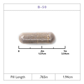 Komplex vitamínu B-50, kapsula